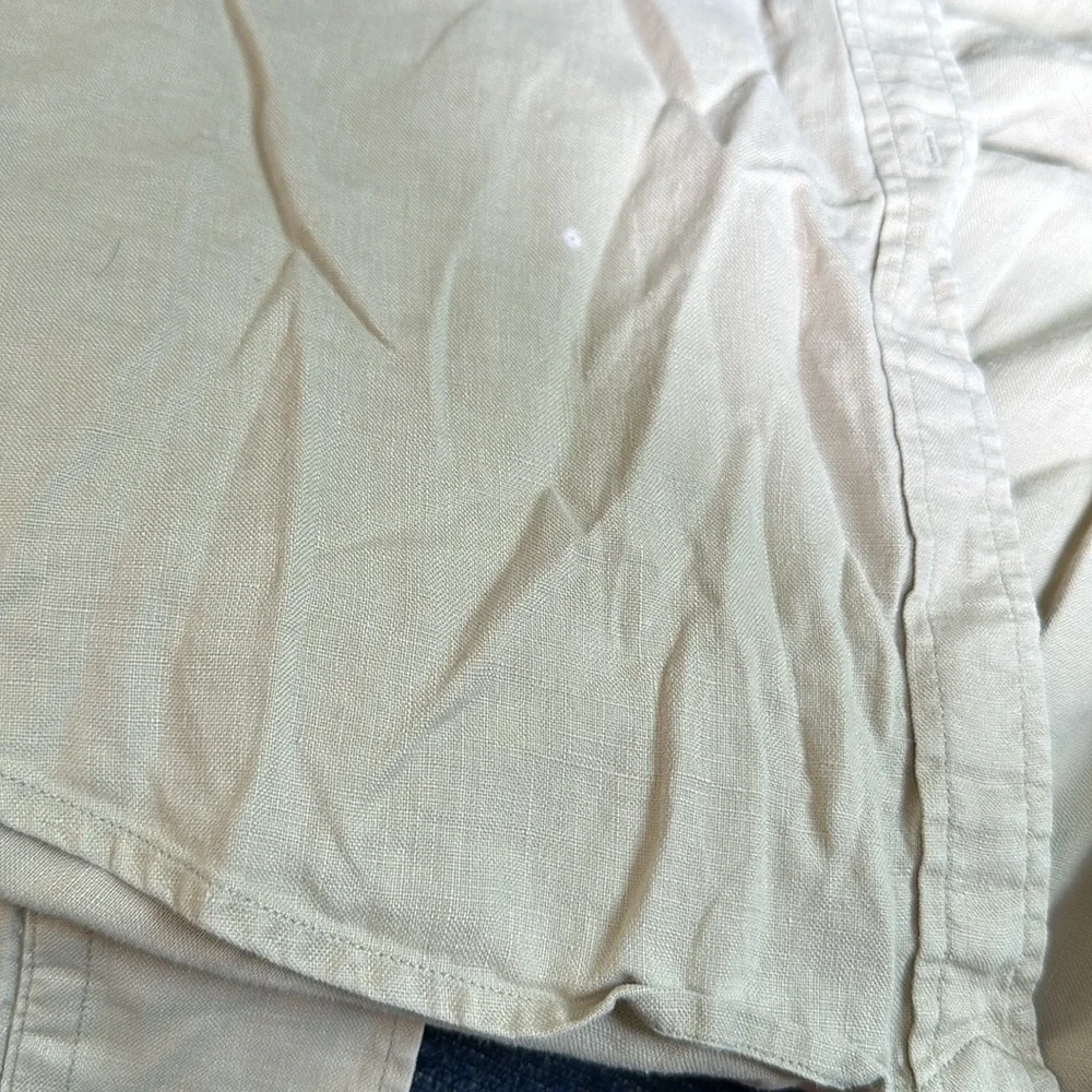 Vintage Ralph Lauren Linen button down blouse - Picture 6 of 6